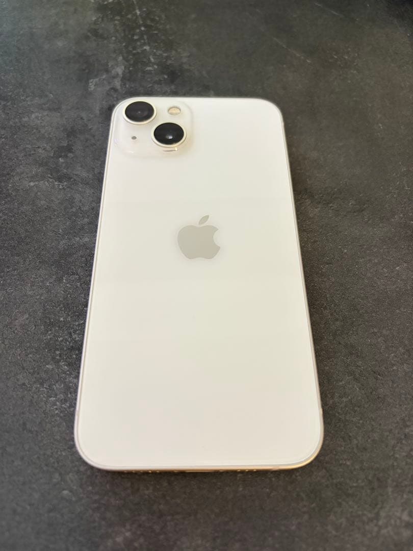 iPhone 13 ホワイト 128GB SIMフリー 100%バッテリー