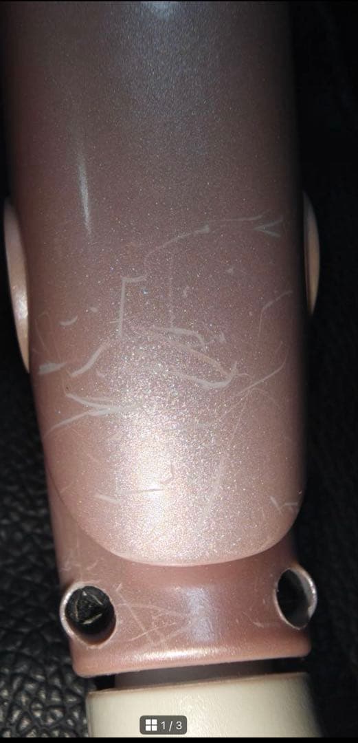 radiant x MUSEピンクヘアアイロン