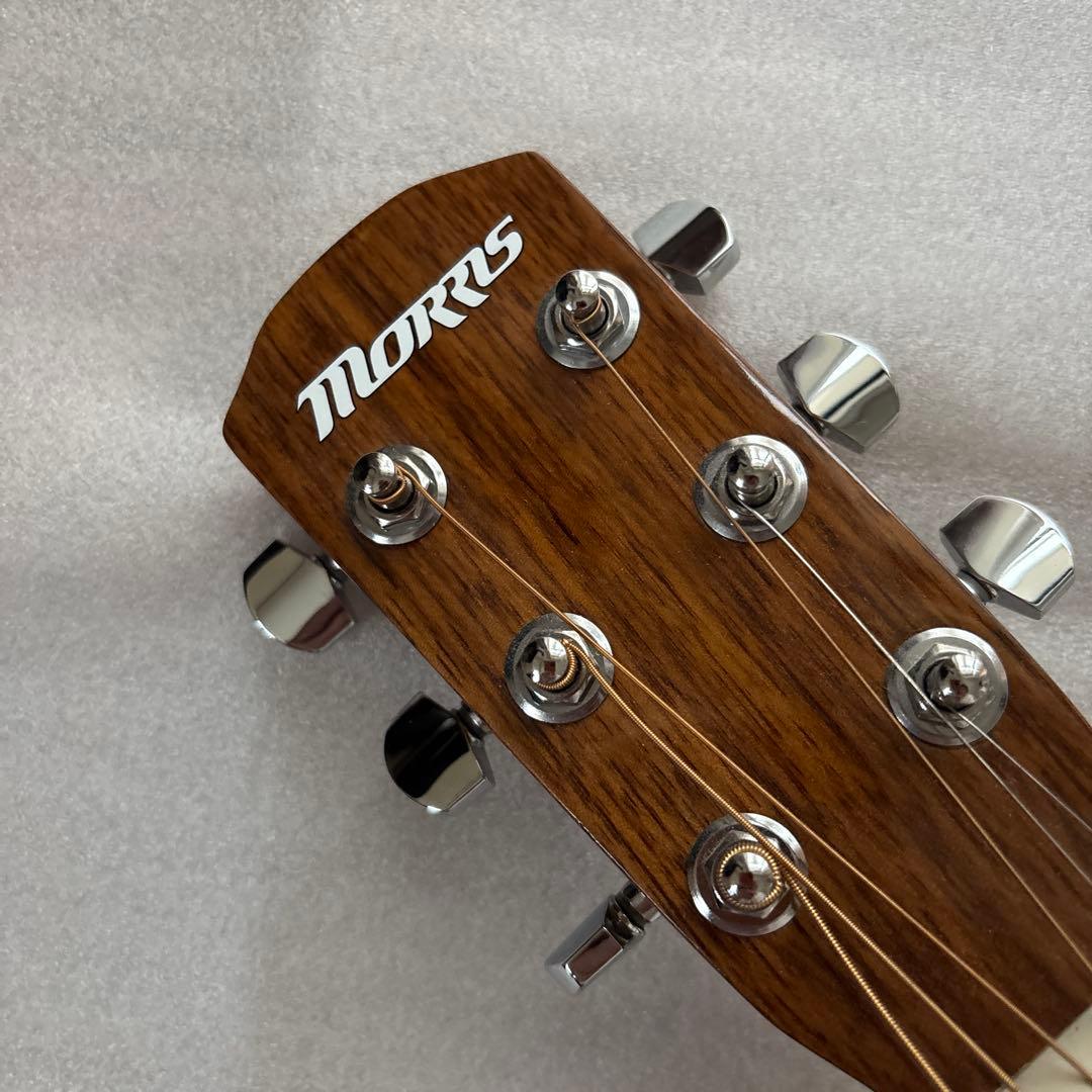 Morris ミニギター LA-011 （ソフトケース・付属品付き）