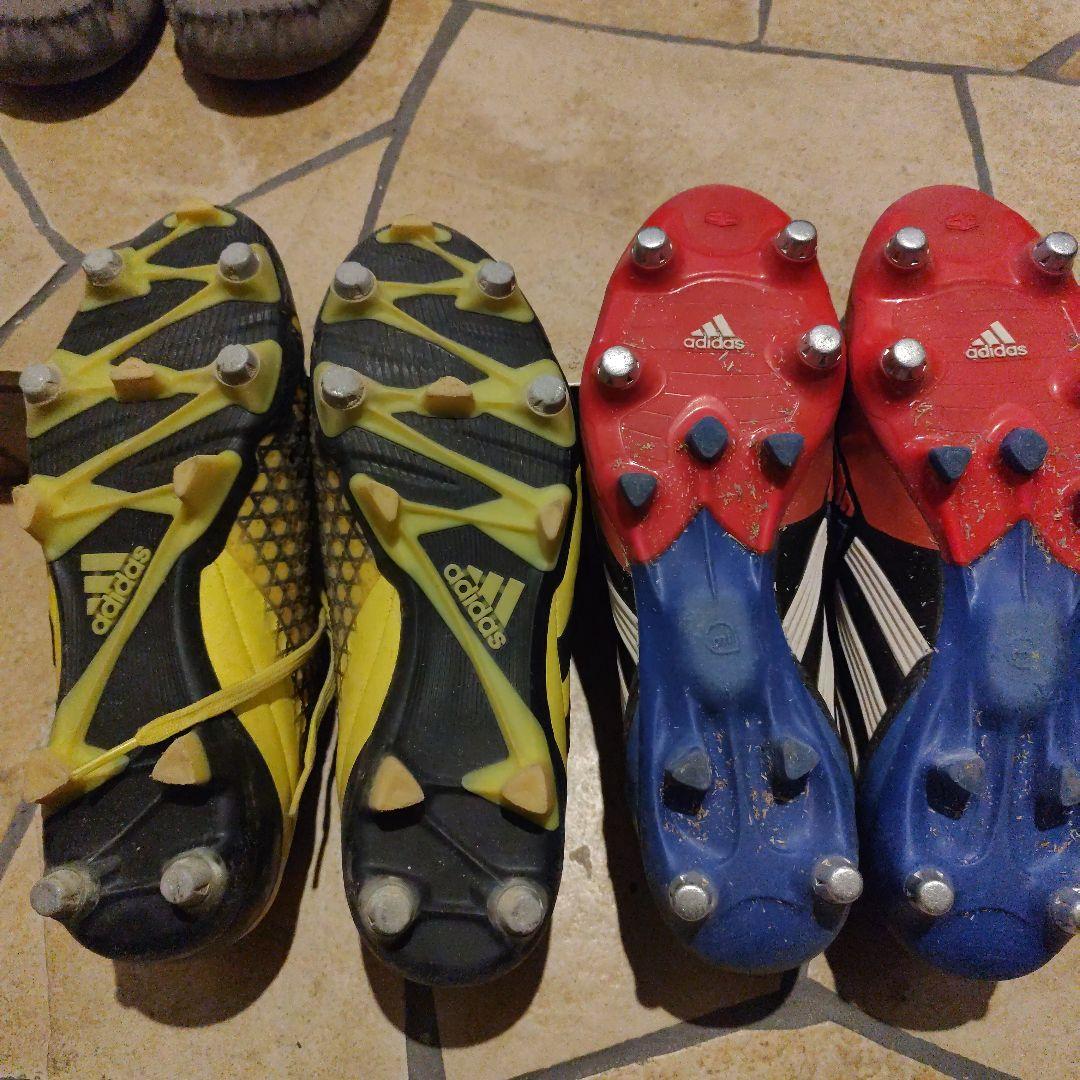 adidas ラグビー　プレデター2足