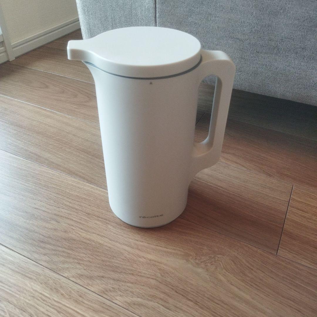 む*ぎ様 récolte(レコルト)自動調理ポット　RSY-2　クリームホワイト