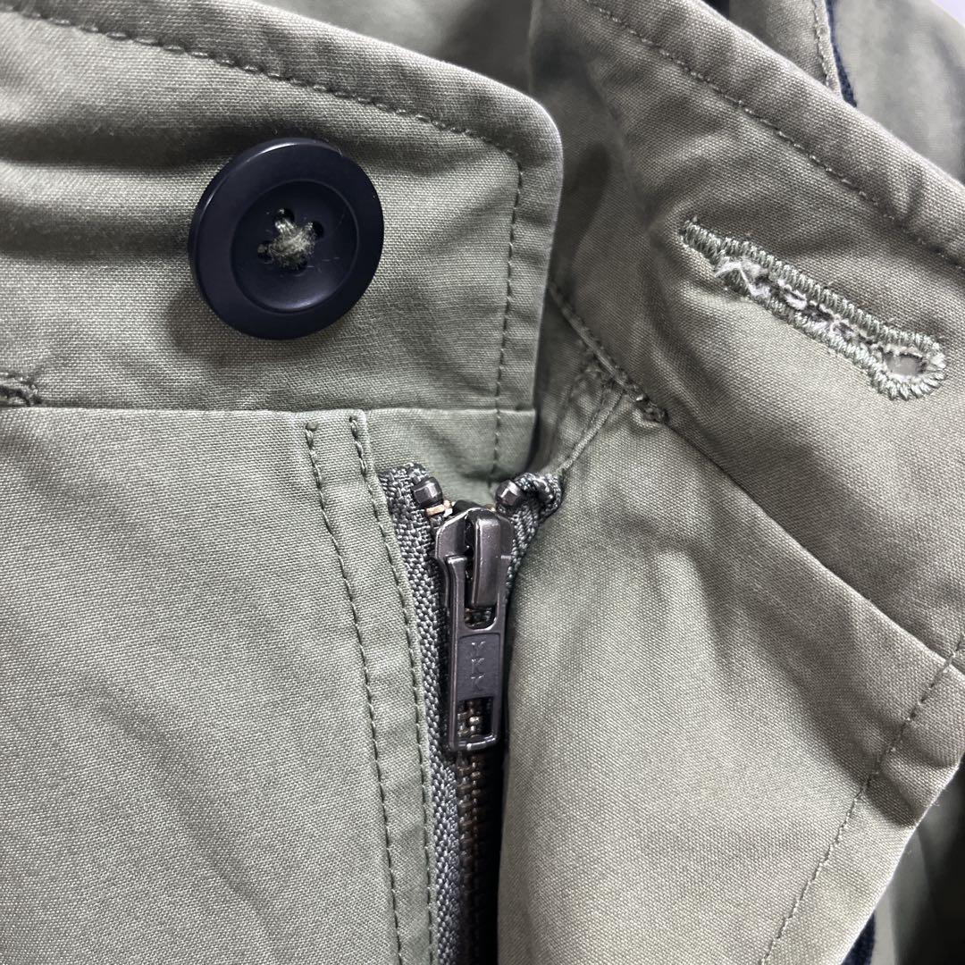 『MHL.』フーディーコート/インナーダウン取外し/ユニセックス/オリーブ/Ⅱ