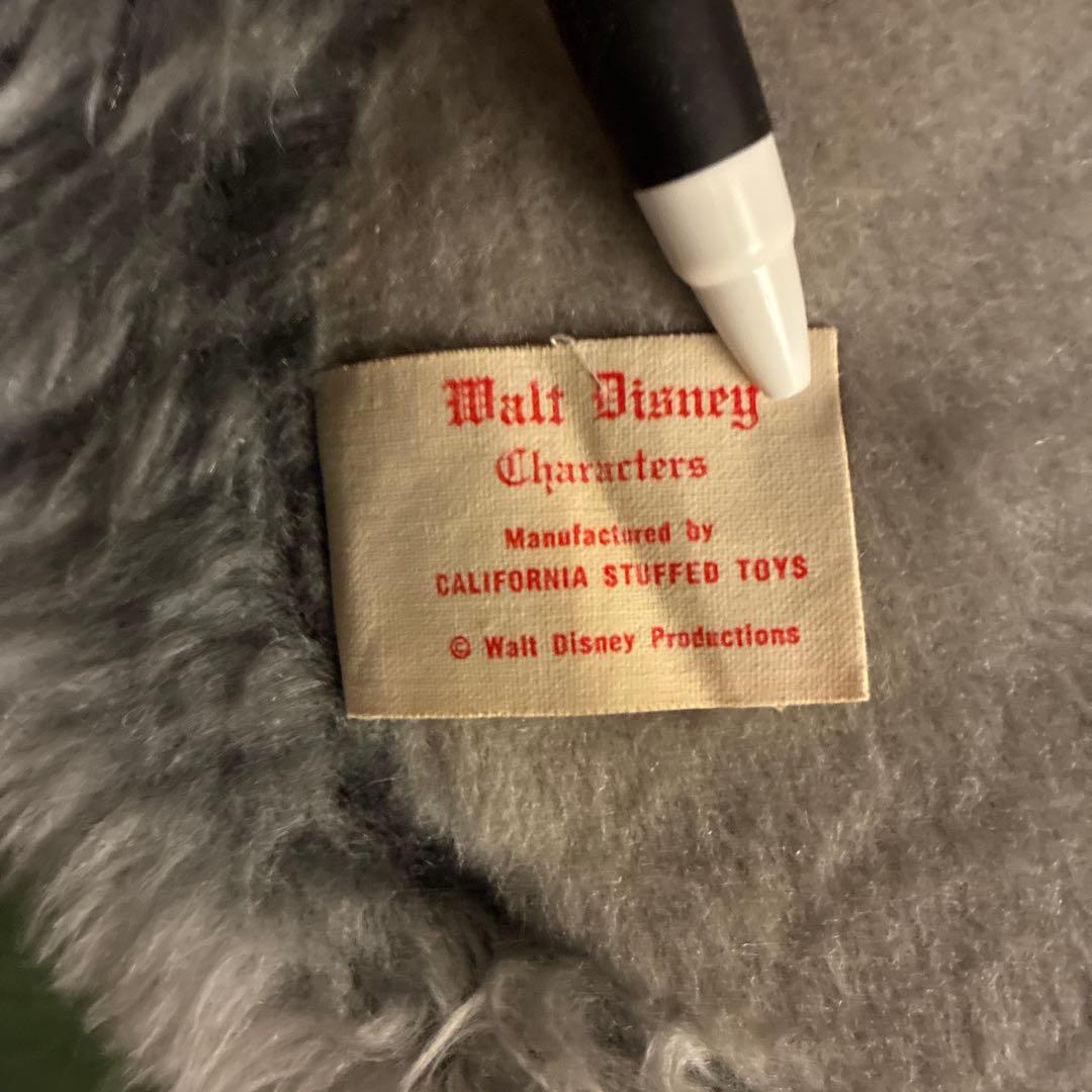 70's ディズニー カントリーベア ビッグアル プラッシュドール 2体セット