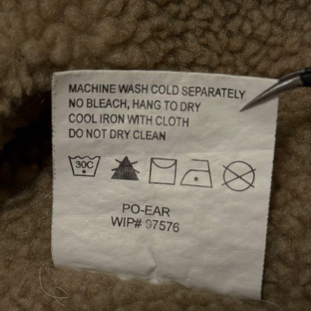 【WOOLRICH ウールリッチ】裏ボア コットンワークベスト Lサイズ