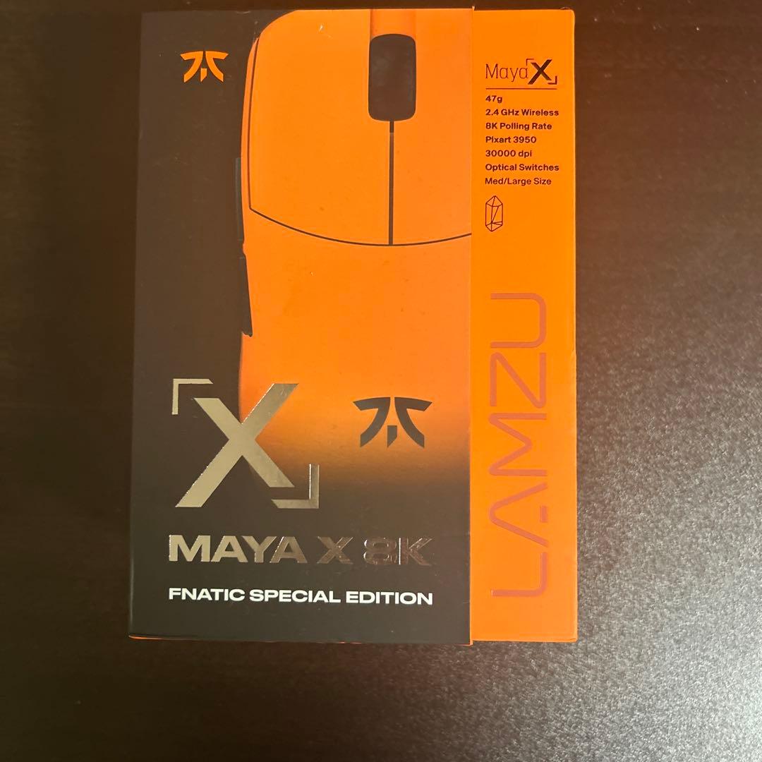 マウス・トラックボール MAYA X 8K FNATIC SPECIAL EDITION