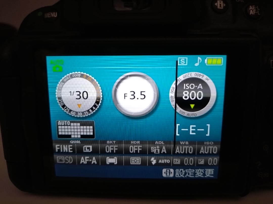 #47a 訳あり Nikon D5200 ボディ ショット数 4220