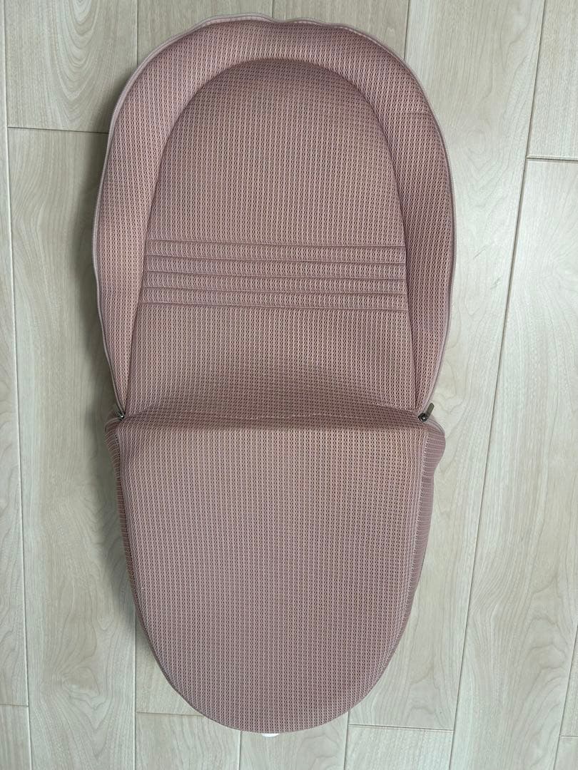 【ネオママイズム】ベビーベッド 折りたたみベッド ピンク