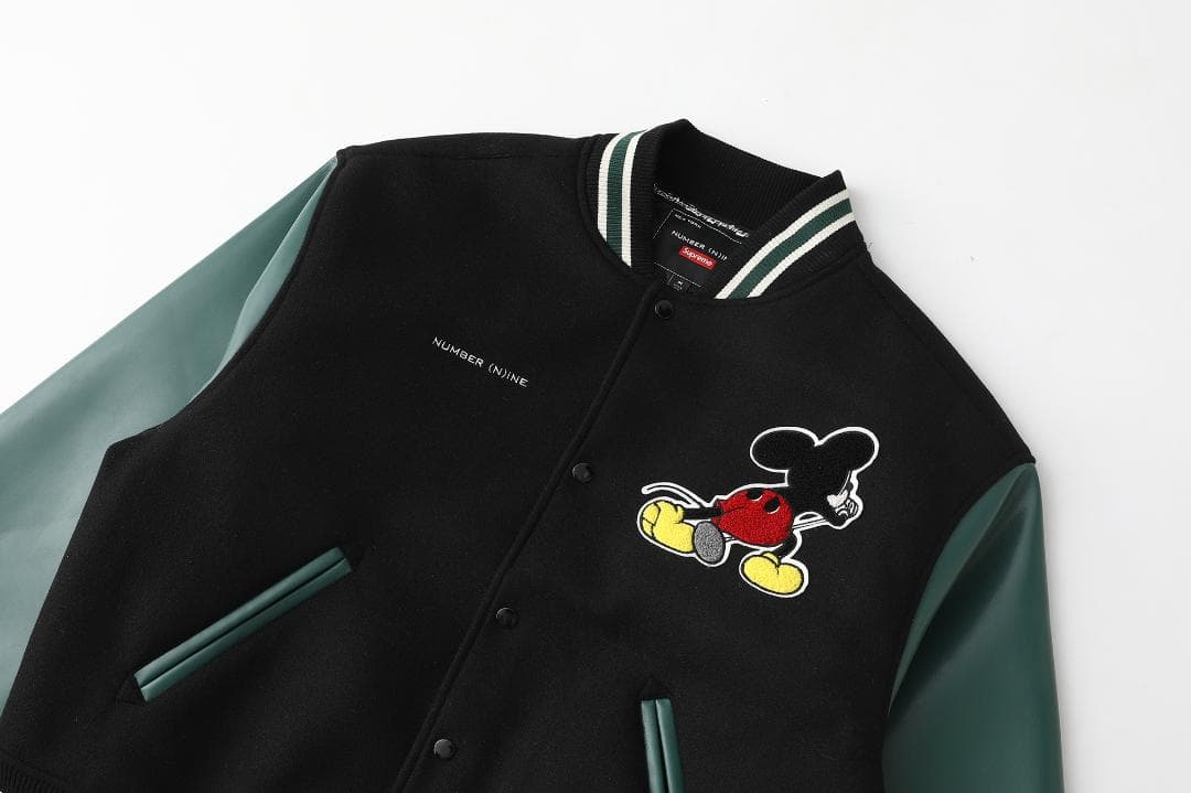 Supreme×NUMBER(N)INE Varsity Jacket
