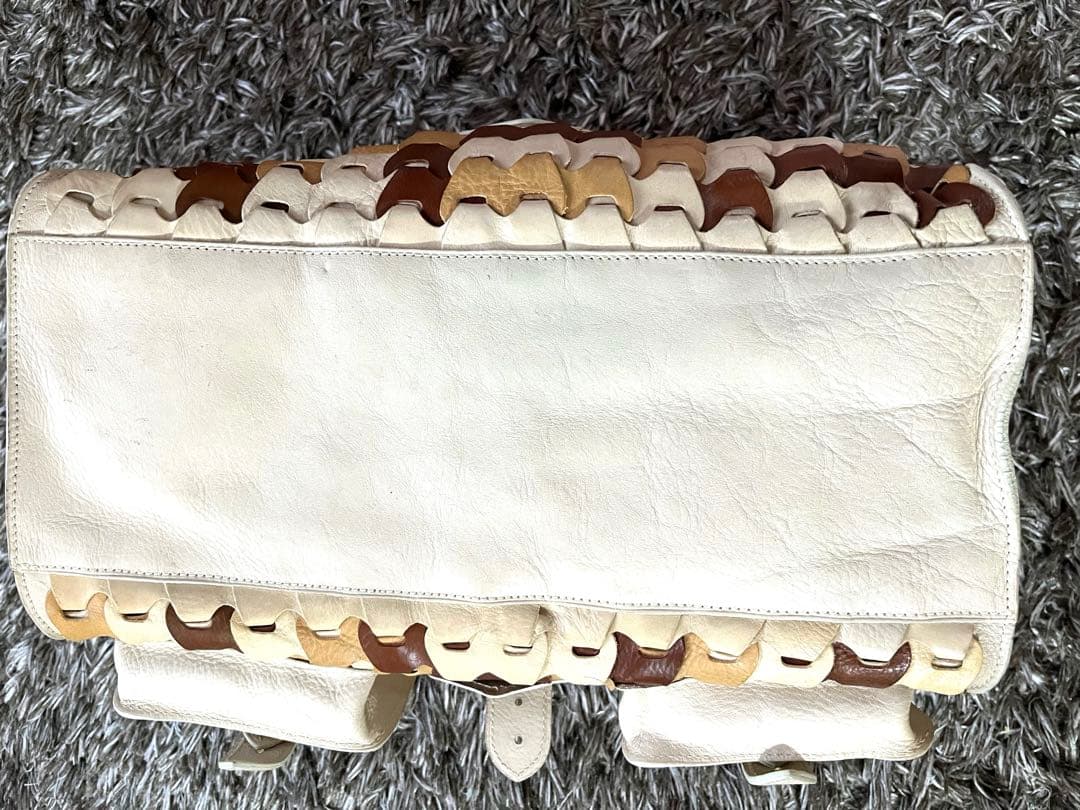 マルベリー　ロクサンヌ　ホワイト　MULBERRY