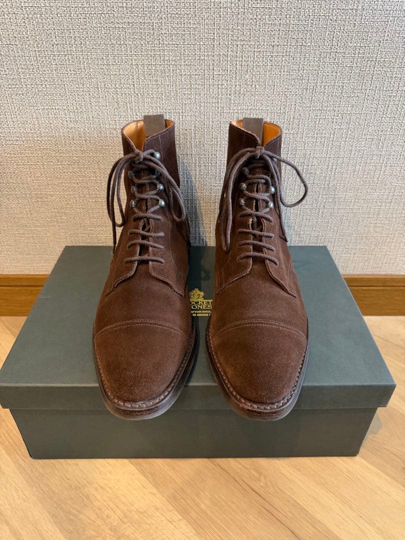 Crockett&Jones×BARNEYS NEWYORKダークブラウン 6E
