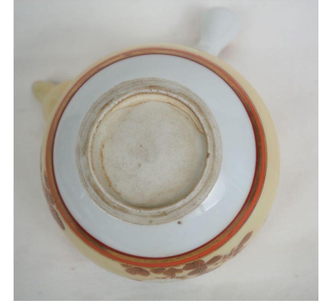 送料無料　大正～昭和初期　九谷焼　 茶器6点セット　煎茶道具