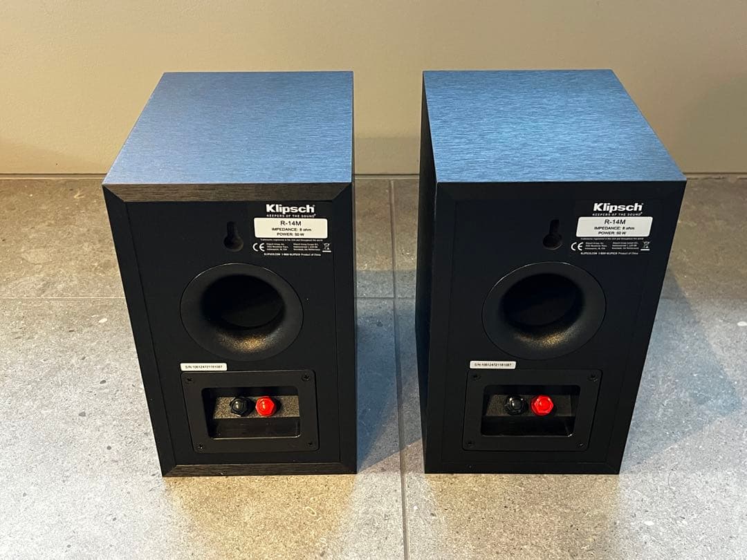 Klipsch R-14M モニタースピーカー ペア 別でアンプの出品あり