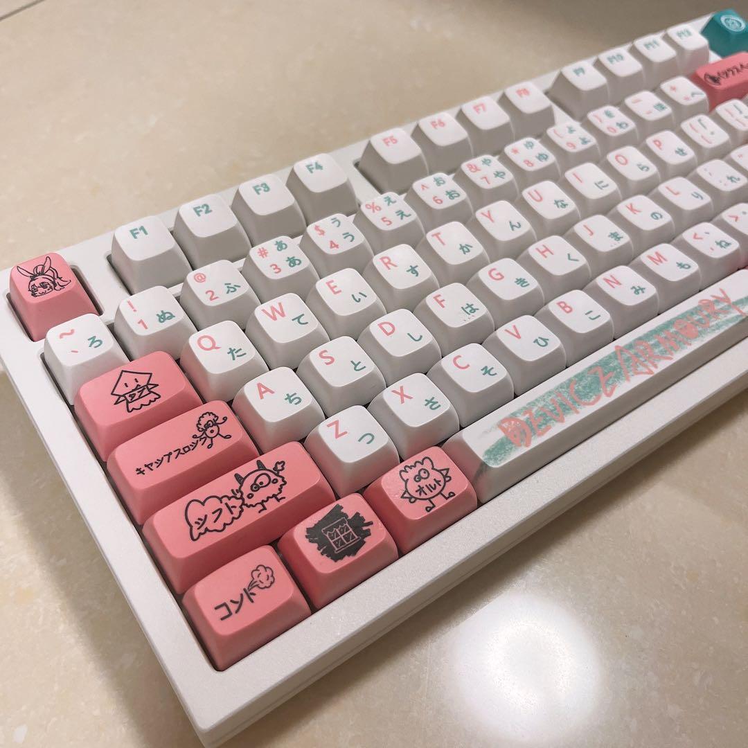 DeviceArmoury ラピットトリガー キーボード RX-75 ホワイト