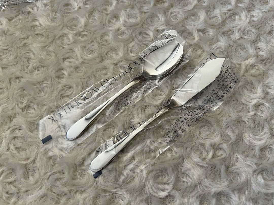 ラッキーウッド　カトラリーセット　ディナーセット〈35本セット〉18-12