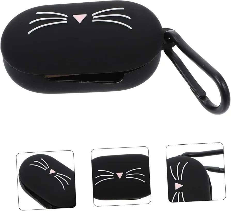 ネコ ヘッドホン ケース ワイヤレス 充電 ヘッドホン
