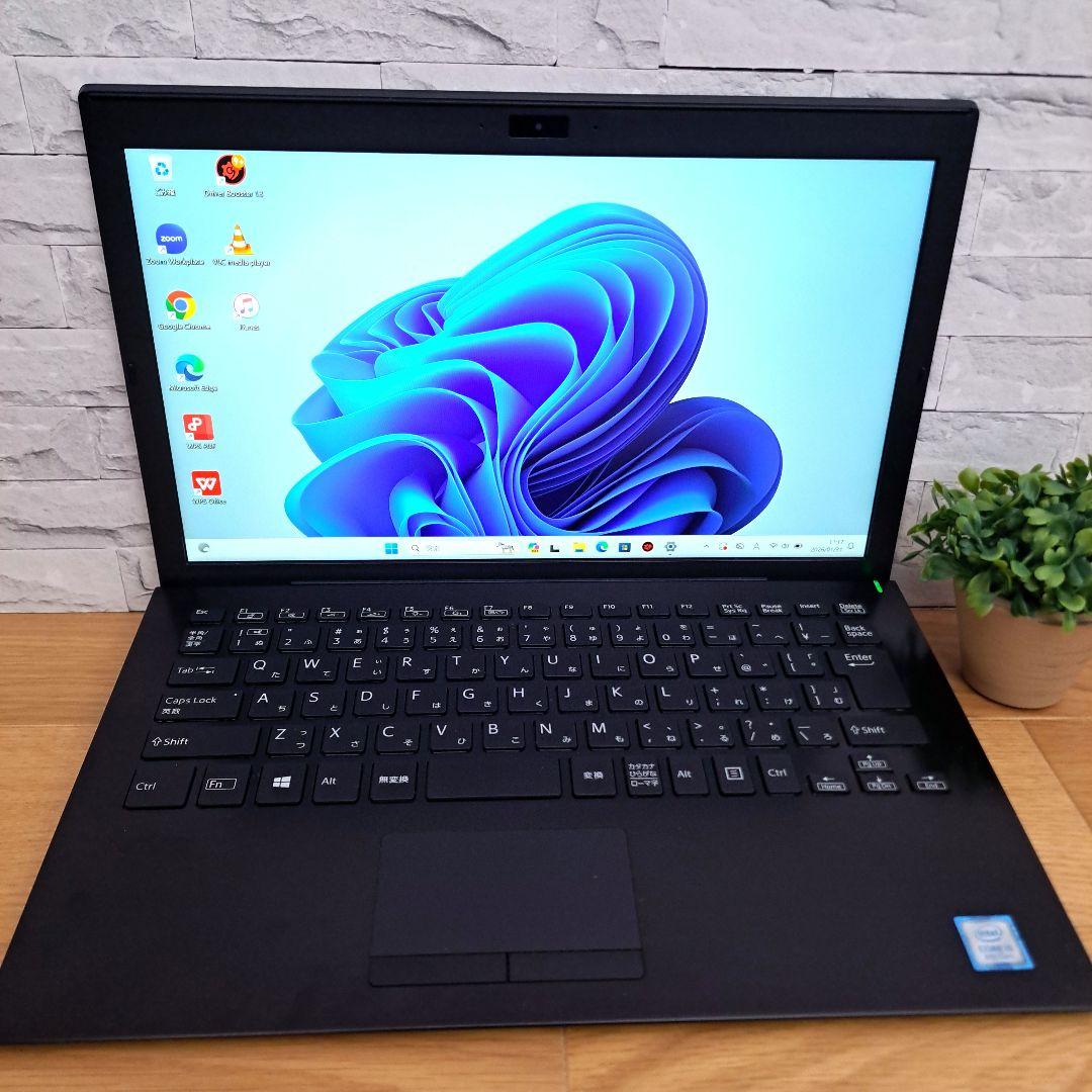 VAIO ノートパソコン オフィス付き 第8世代 Webカメラ 爆速SSD