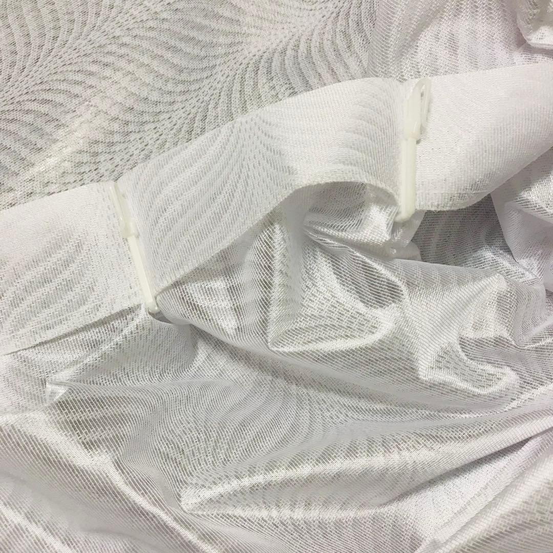 ミラーレース　カーテン　幅200cm×丈218cm2枚