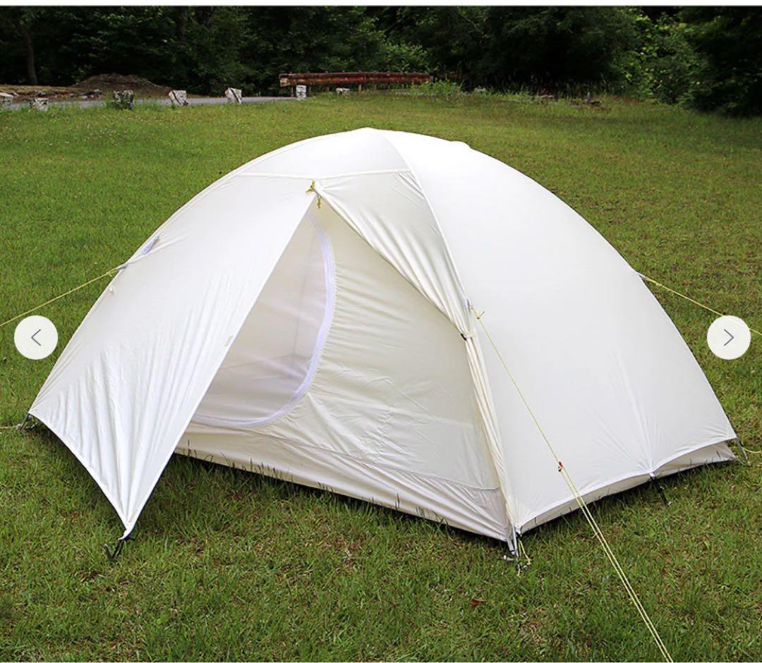 【新品未使用】山と食欲と私 コラボ　テント　ホワイト