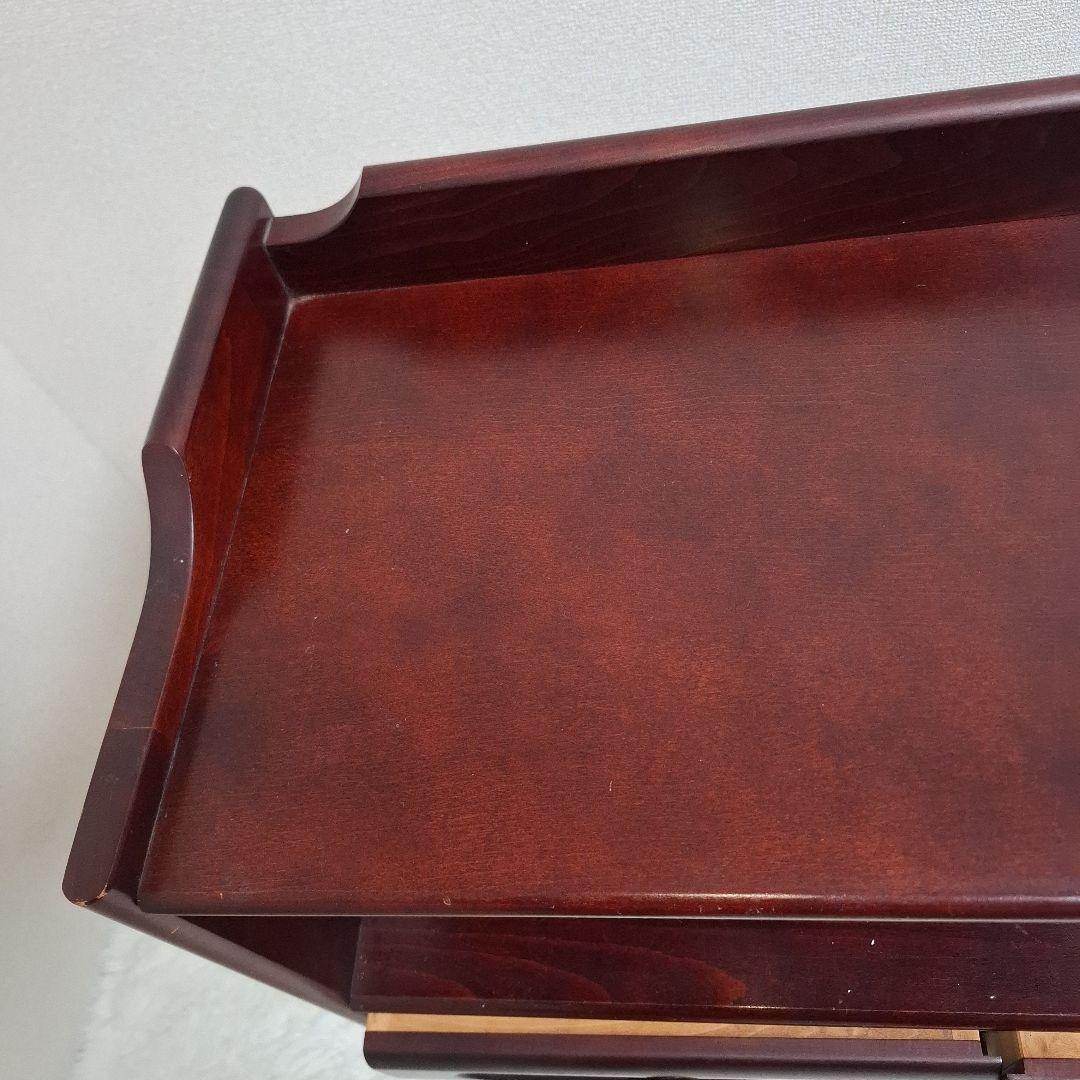 karimoku カリモク オールドカリモク 電話台 ファックス台