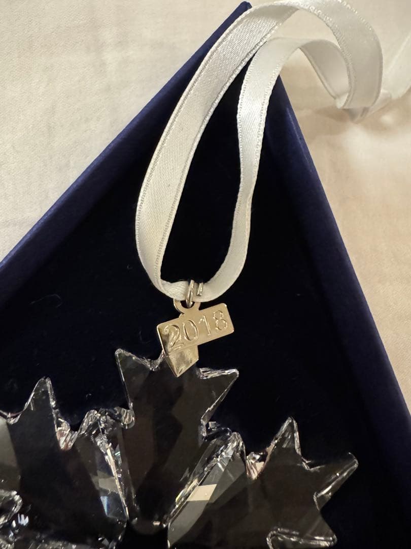 スワロフスキー　オーナメント2018 箱付き