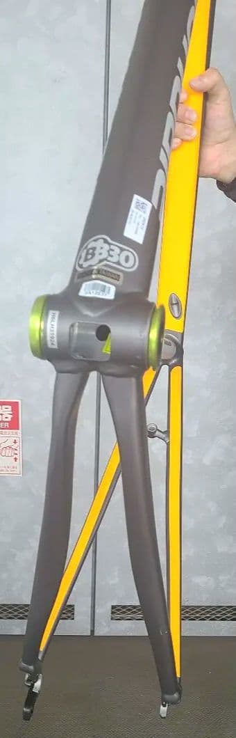 Cannondale CAAD12 ロードバイクフレーム シルバー/オレンジ