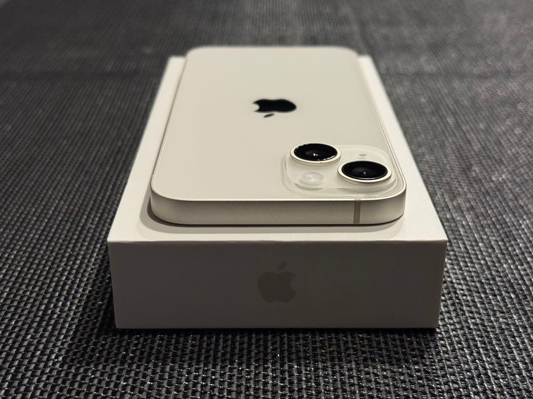 iPhone 14 128GB スターライト SIM フリー 92% バッテリー