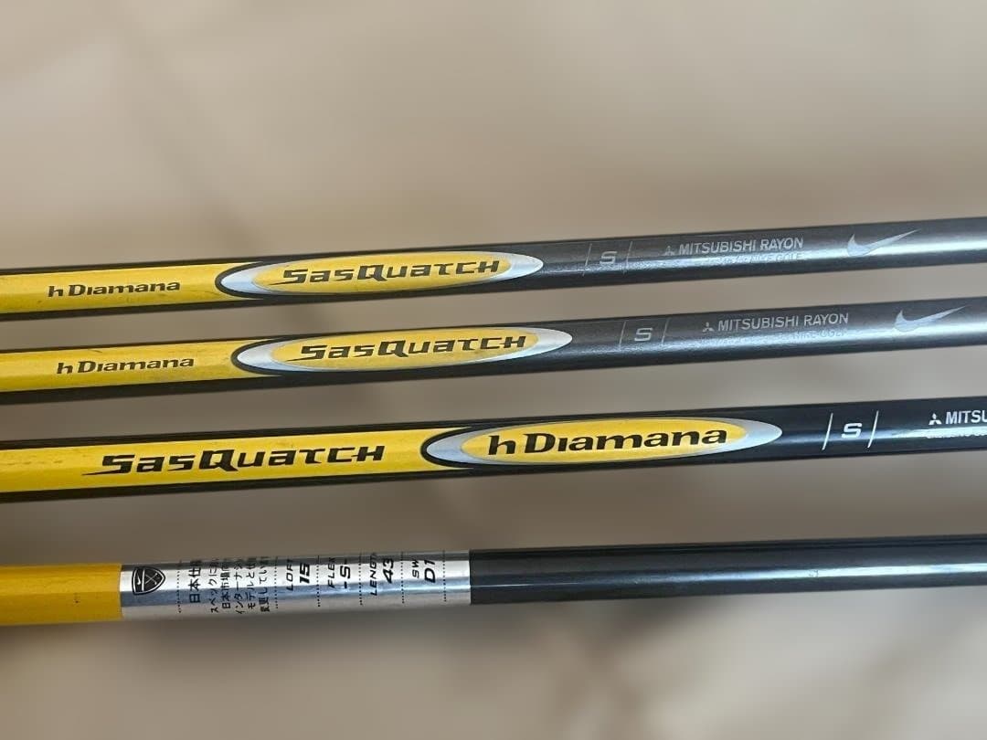 ナイキ サスクワッチ　SQ-SUMO　3W、UT2、UT3、UT4