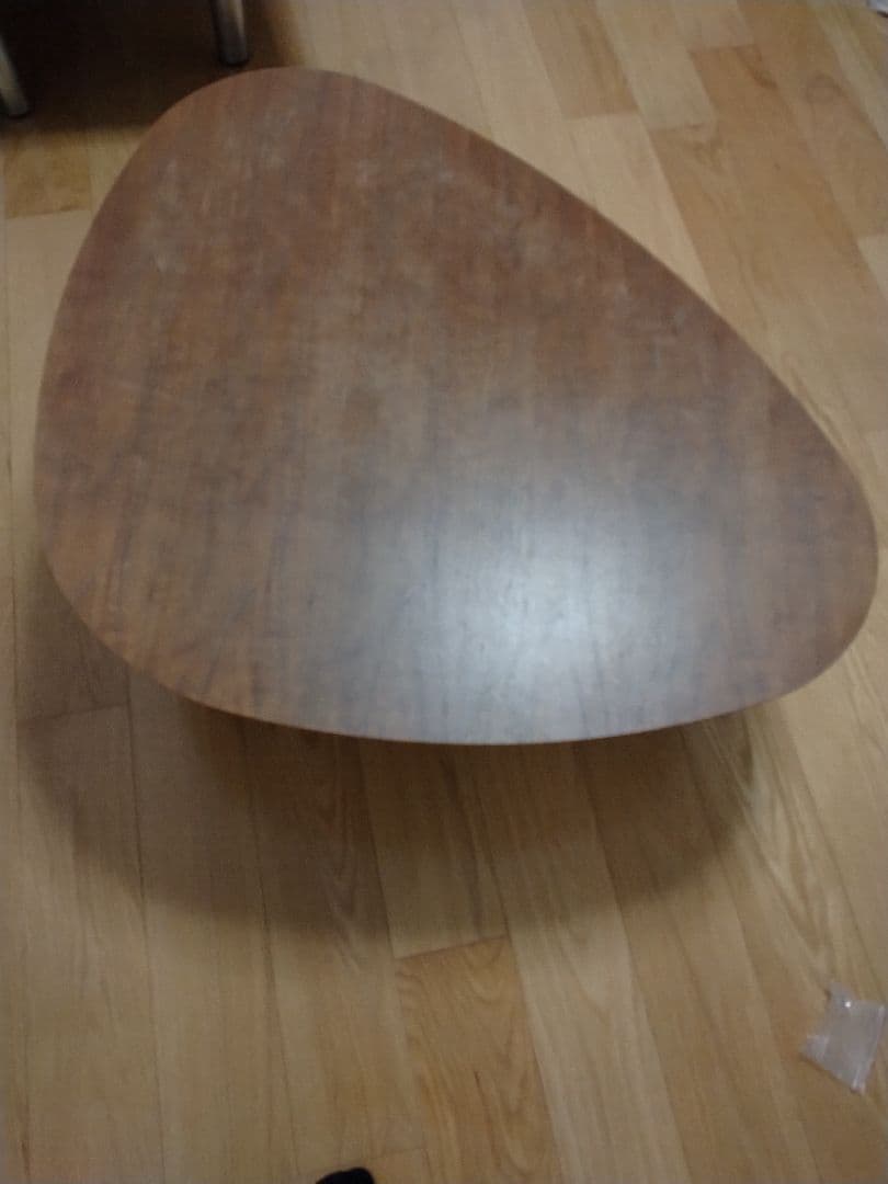 アカセ　オーガニックテーブル　ラダー　木製座卓　ブラウン