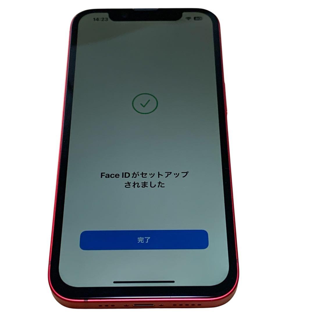 iPhone14 レッド 128GB 美品 SIMフリー バッテリー98%