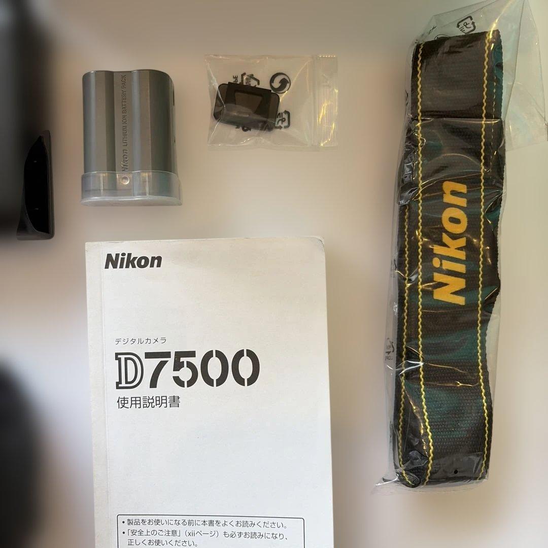 【美品】NikonD7500 一眼レフレンズ2つ付き