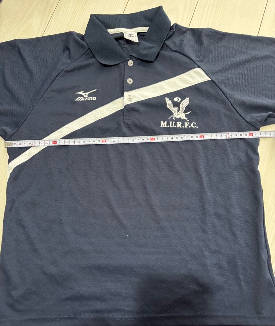 【改訂版】明治大学ラグビー　M.U.R.F.C. ポロシャツ ネイビー　Lサイズ