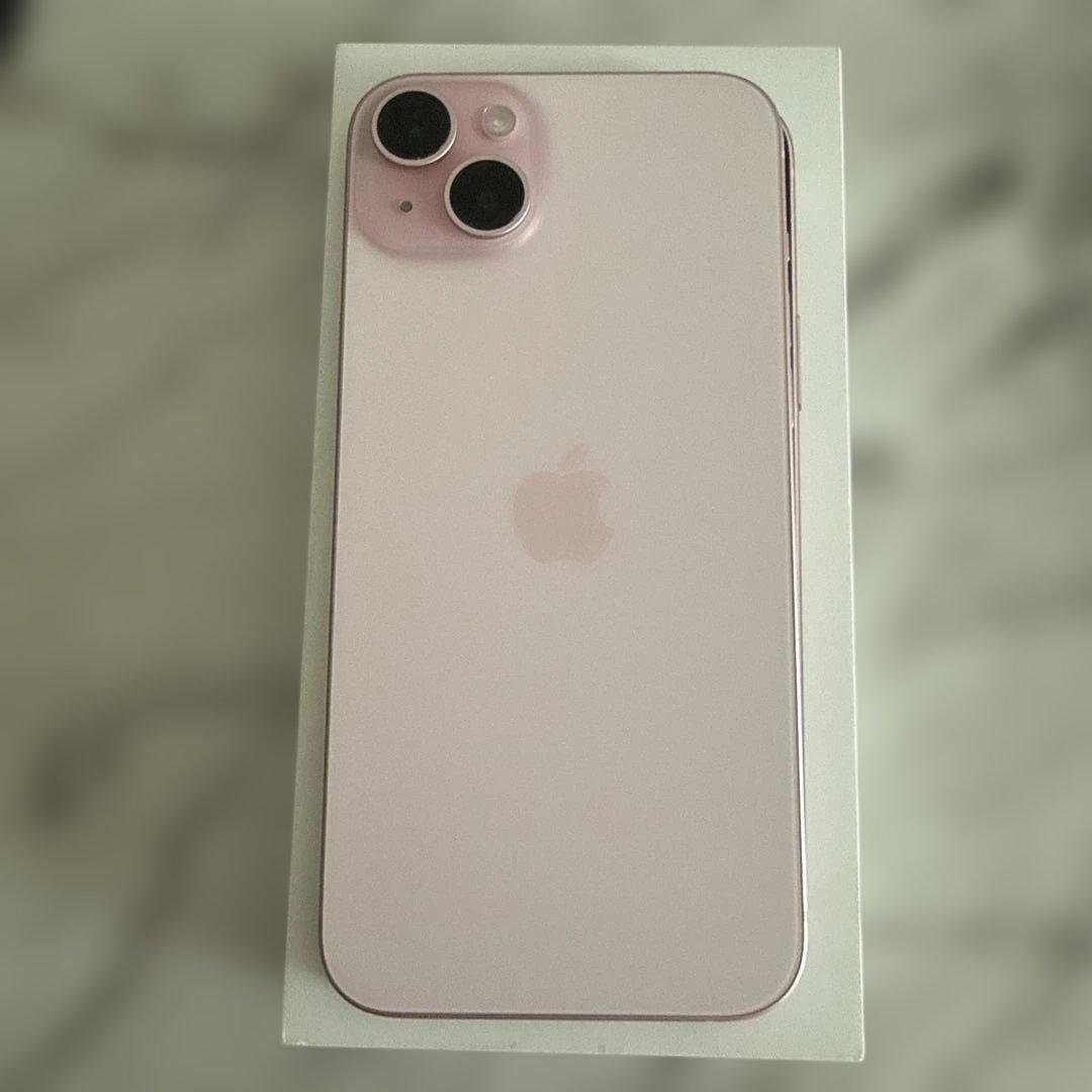 明日発送！良品！iPhone 15 Plus 128GB ピンク