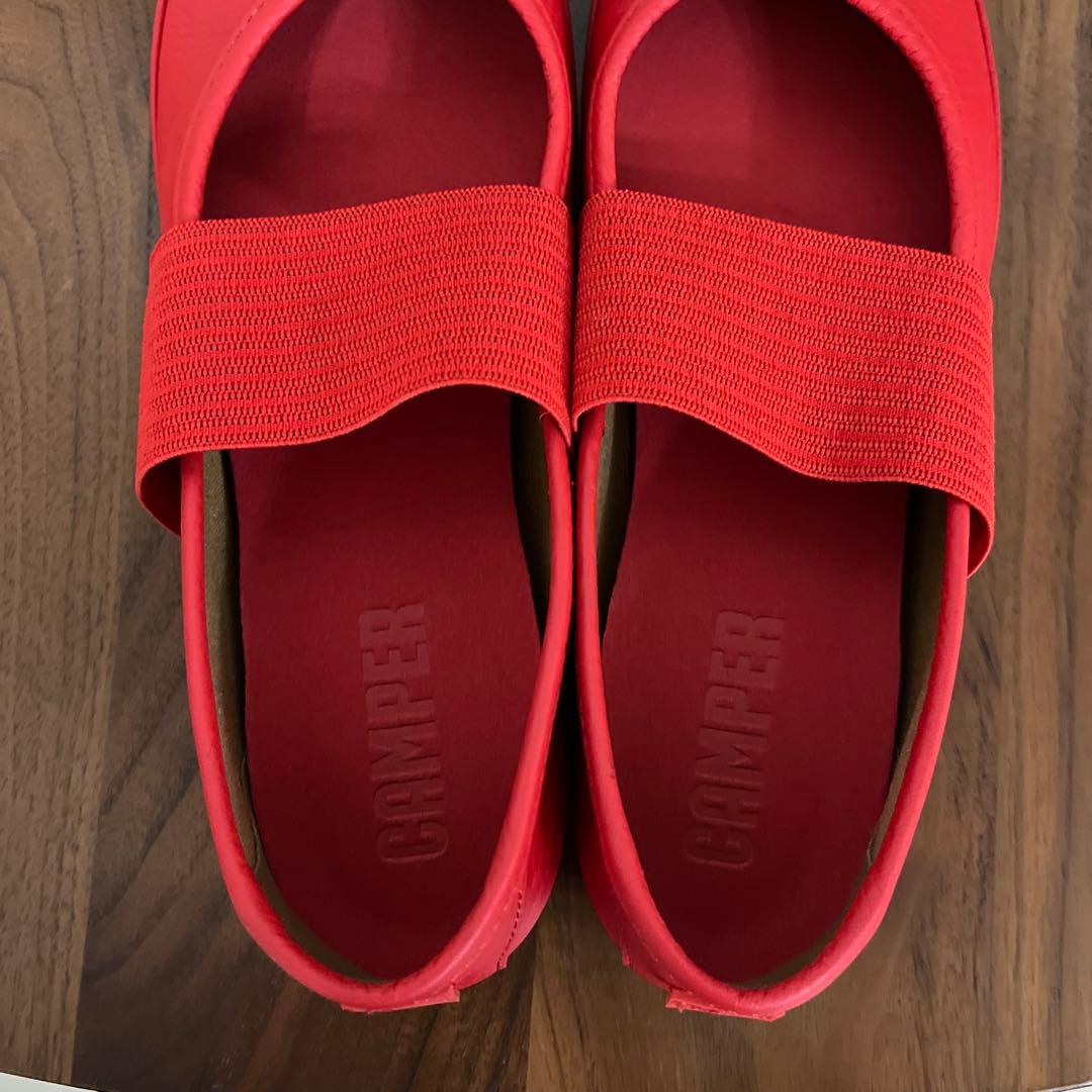 最終値下げ　カンペール　CAMPER ライトニナ　レッド39