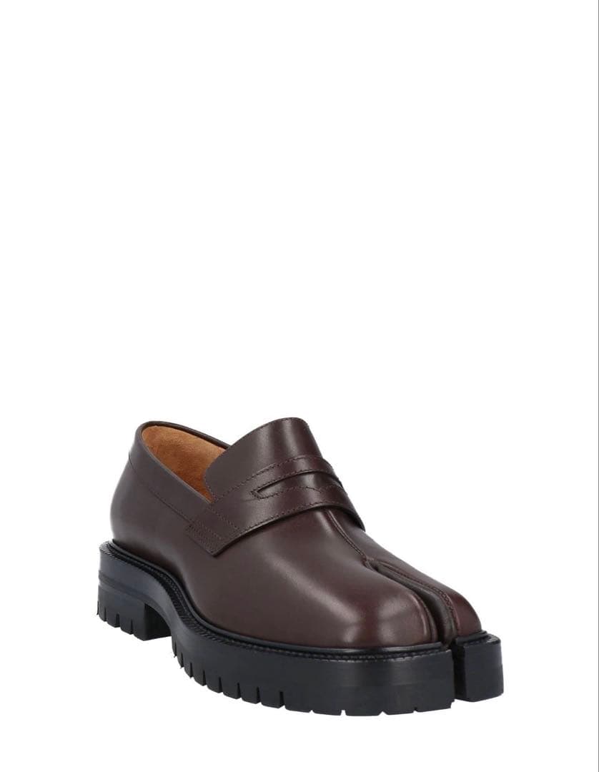 美品maison margiela tabi 厚底ローファーマルジェラタビブーツ