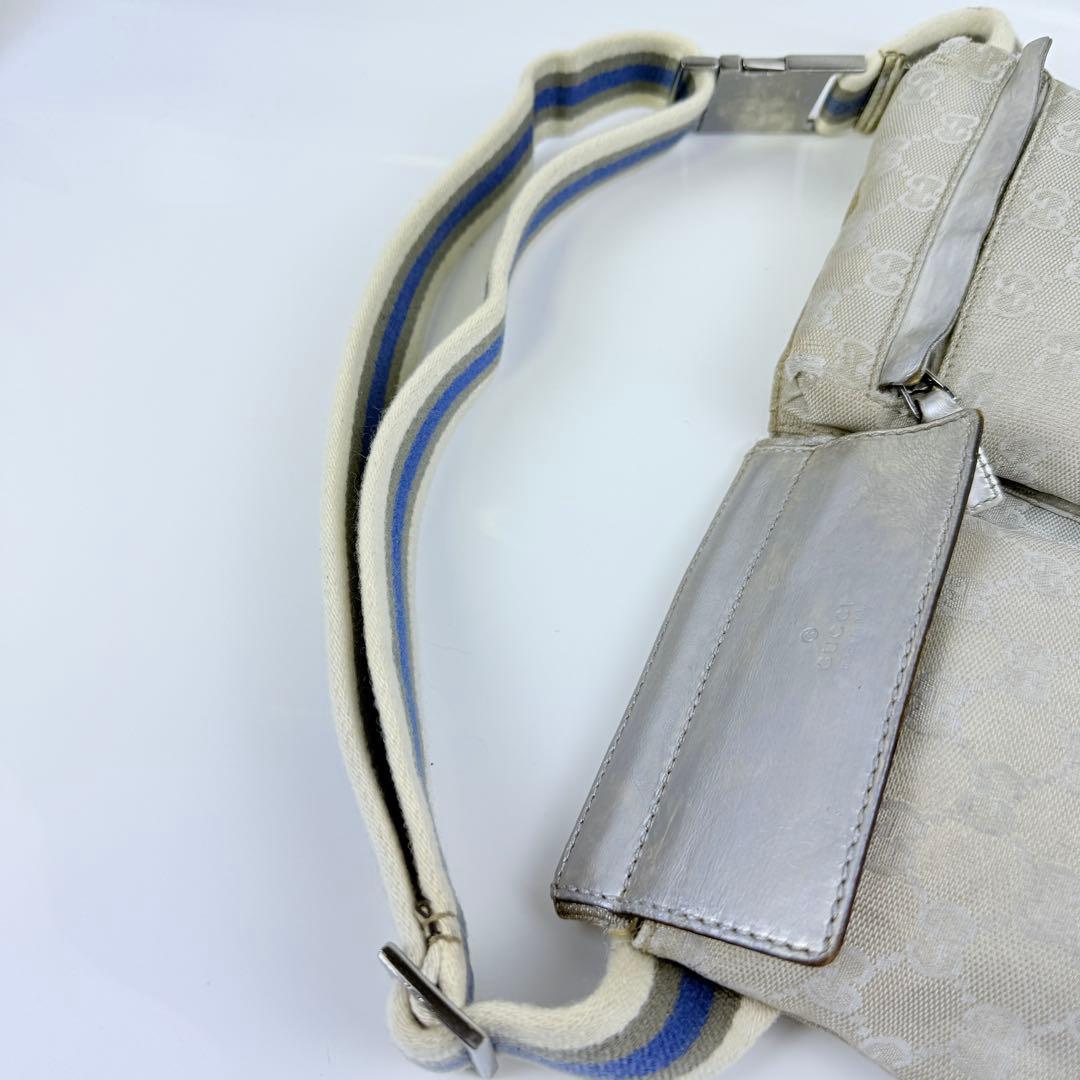 GUCCI グッチ シェリーライン ウエストポーチ GG バッグ