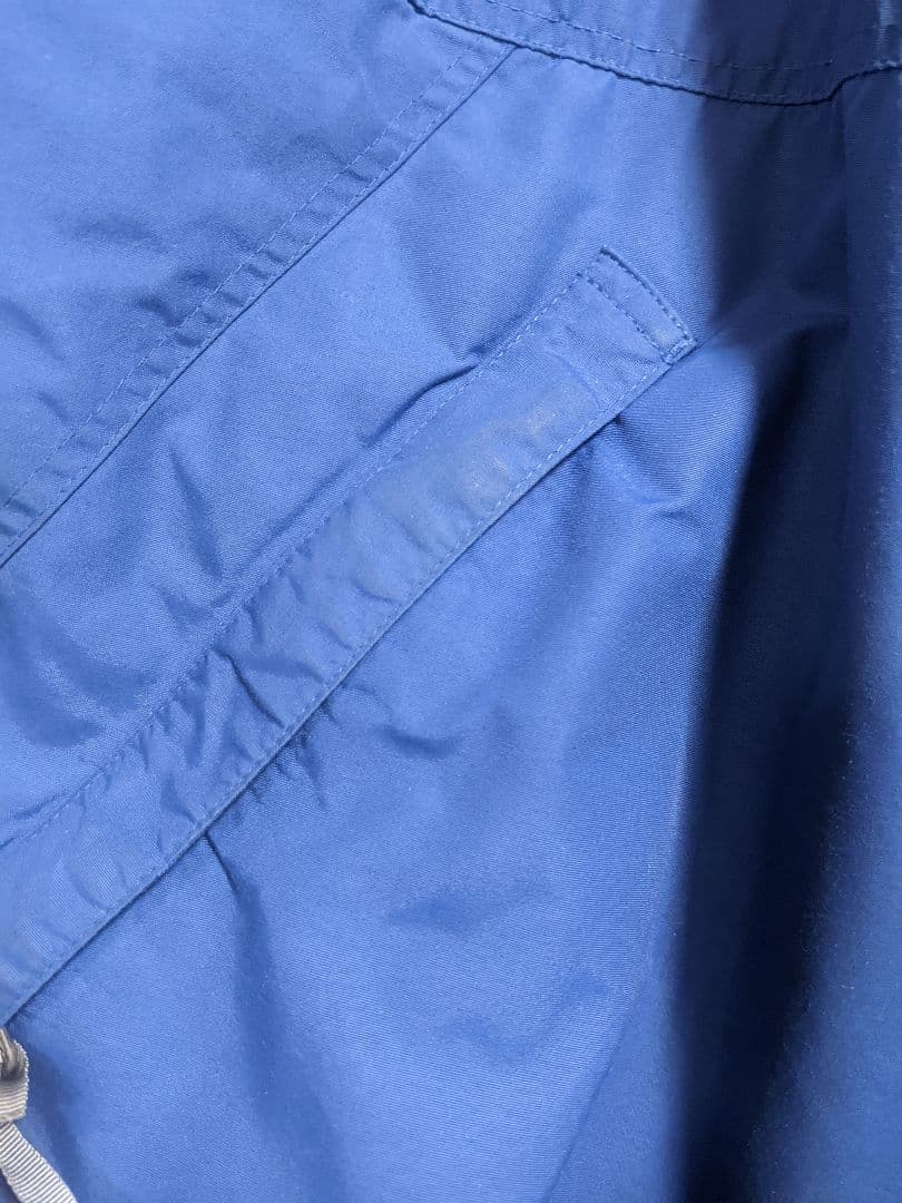 パタゴニア シェルドシンチラベスト ナイロン　ブルー　サイズＬ　90年代