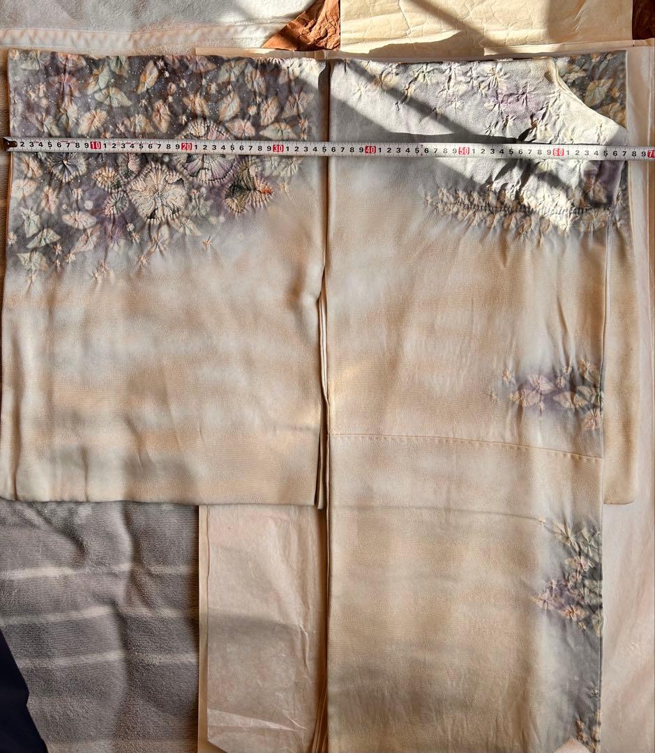 訪問着（辻ヶ花・翠山）・袋帯・帯締め・帯揚げ・重ね襟