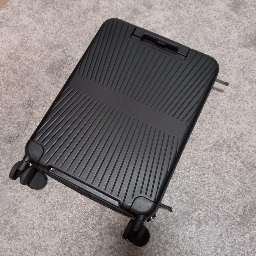 【美品】ブラック　キャリーケース　折りたたみ　機内持ち込み可