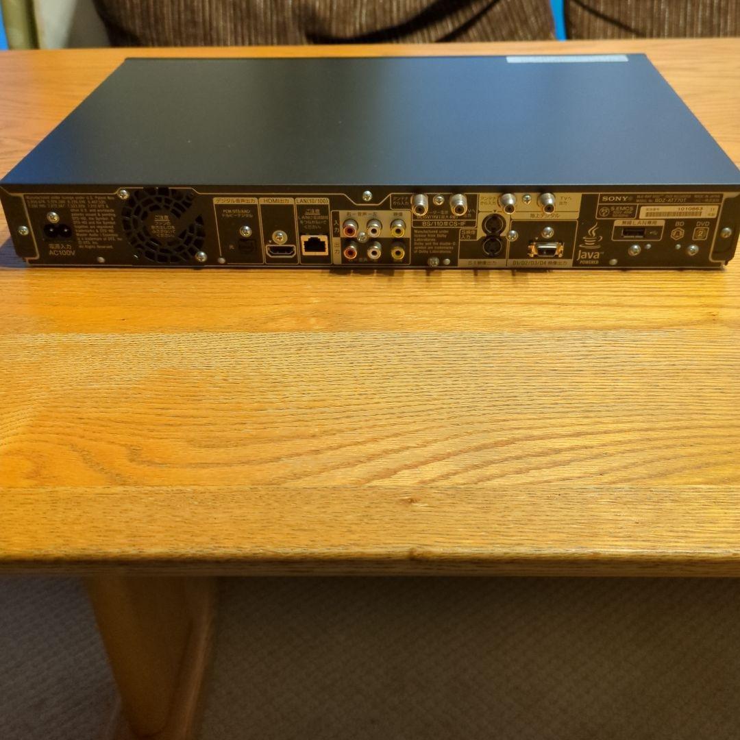 SONY BDZ-AT770T 500GB Blu-rayレコーダー