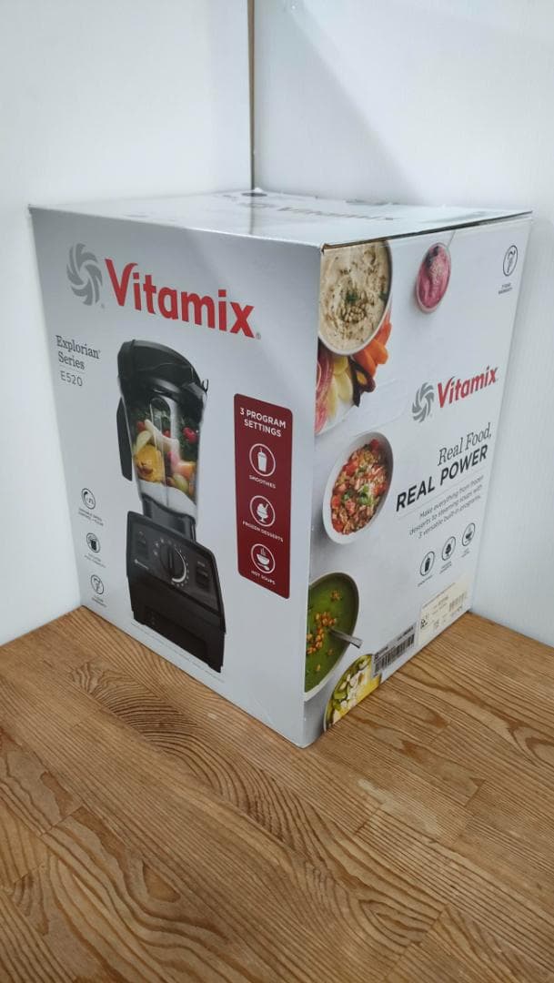 【新品、未使用】バイタミックス　E520　ブラック　1626