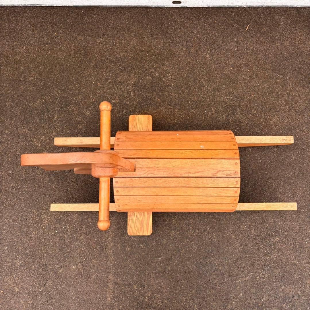 【送料込】木馬　モクバ　木製　インテリア　天然木　アンティーク