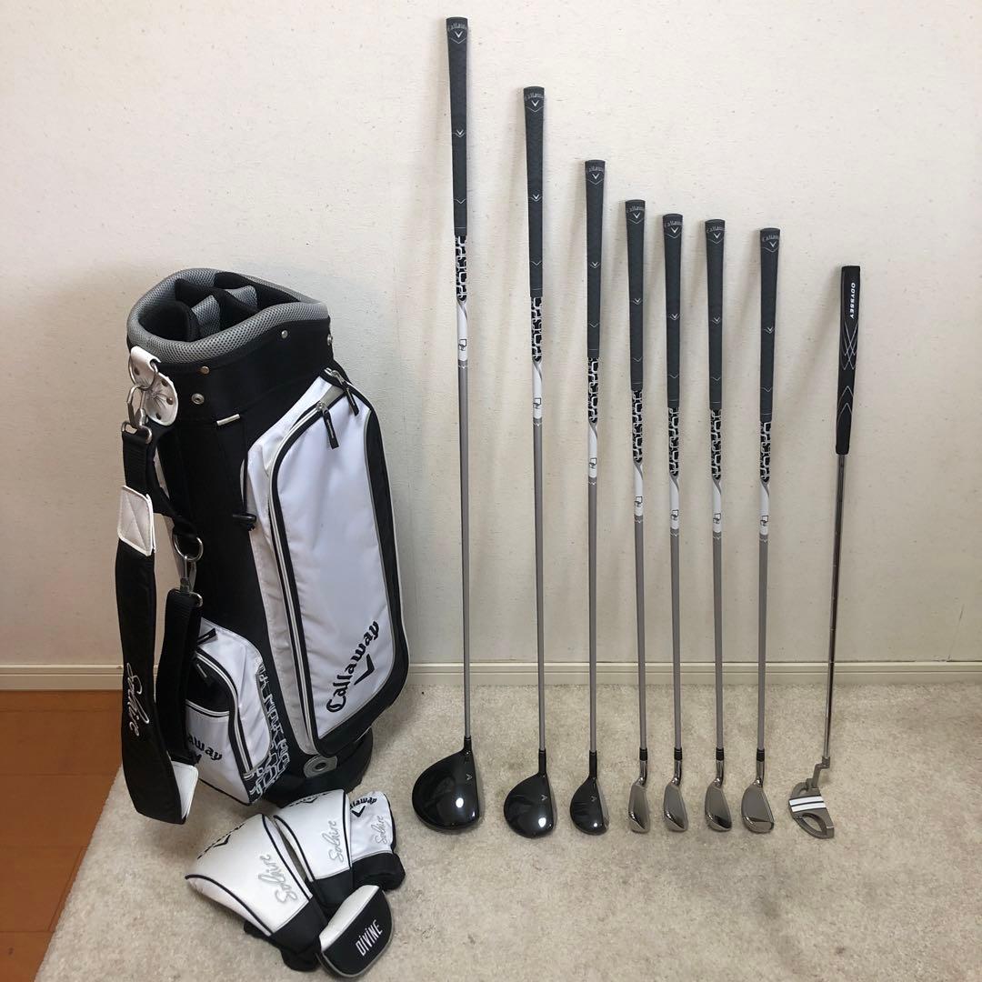超美品❗️超人気完売モデル❗️ゴルフクラブセット　レディース　優しい初心者用