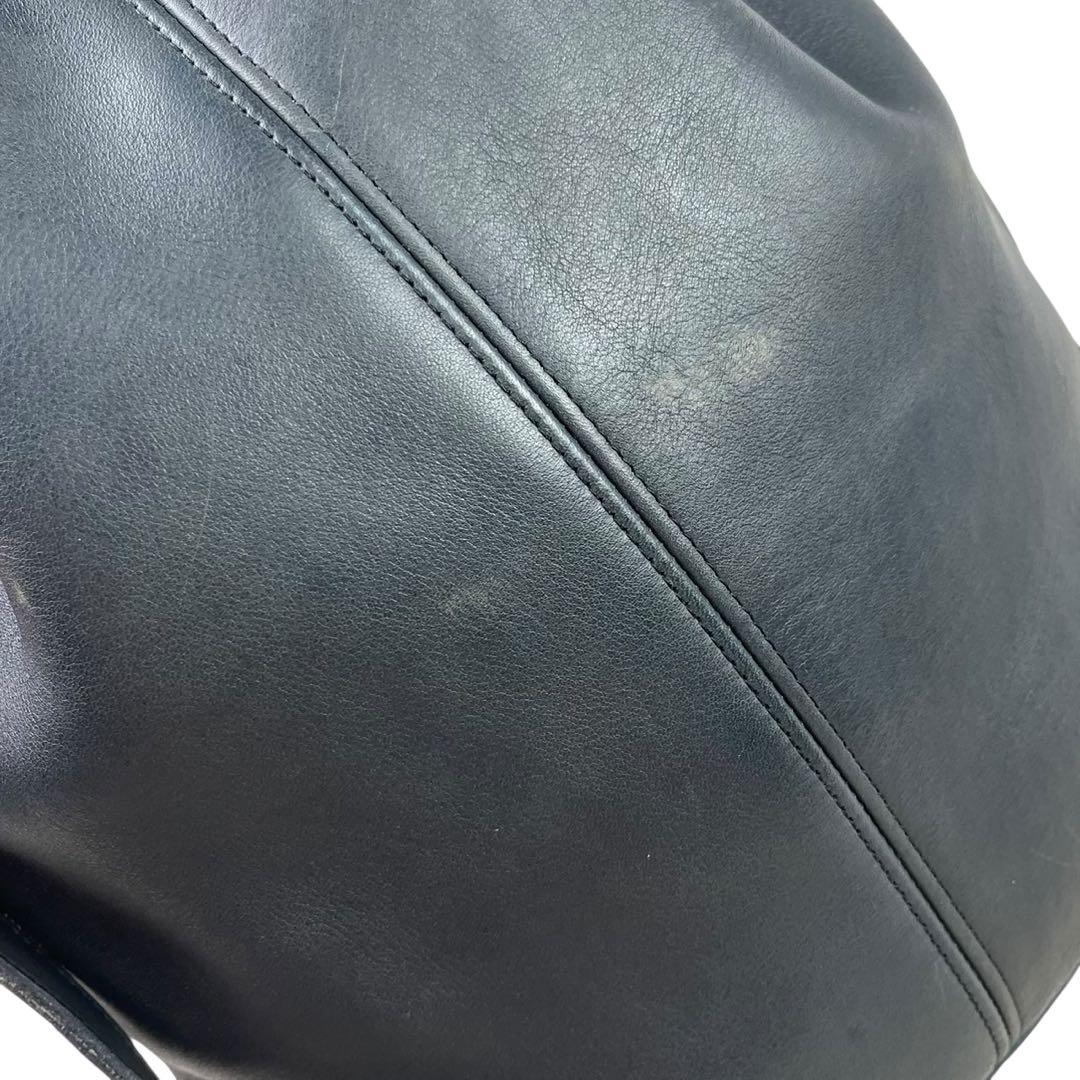 COACH コーチ オールドコーチ ショルダーバッグ 巾着 レザー