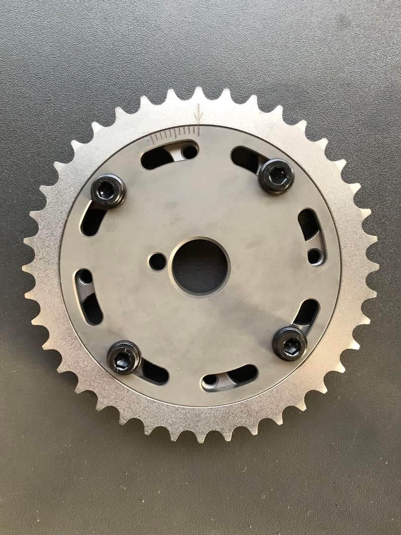 【新品】日産L6/L4 カムシャフト用カムスプロケット　調整式　L型エンジン