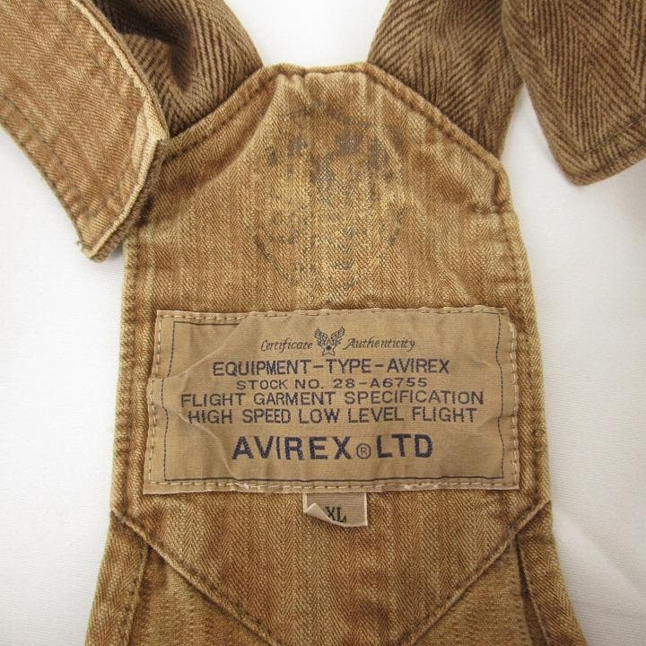 AVIREX オーバーオール オールインワン XL アヴィレックス