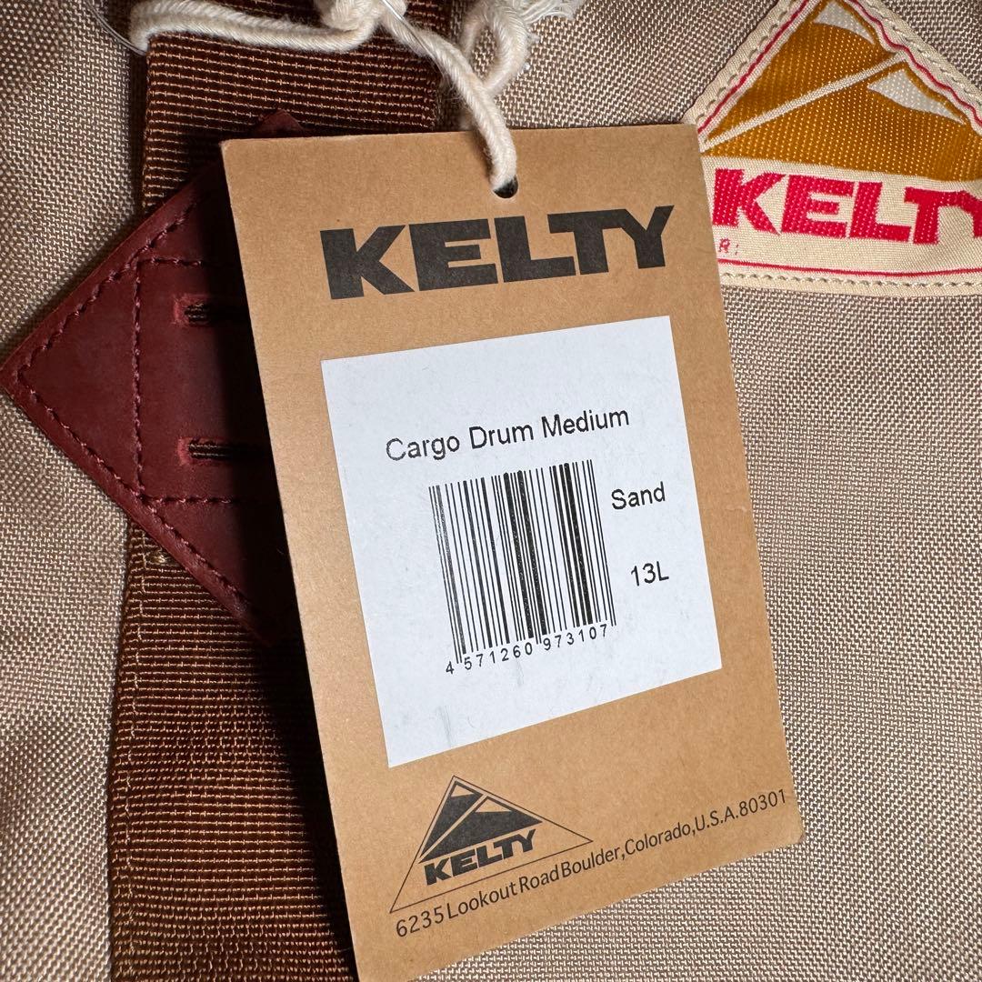 未使用 ケルティ KELTY カーゴドラムミディアム ショルダーバッグ
