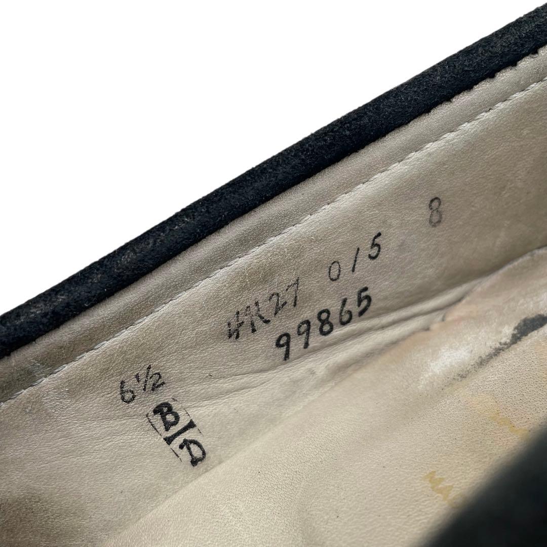 《超美品》Alden オールデン ローファー スウェード レザー 黒 6 1/2