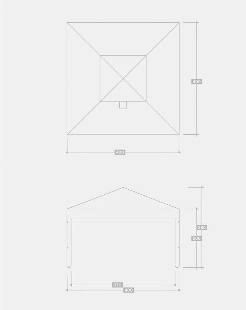 CAMVIL ケムビル Sa-Gat Air エアテント フルセット