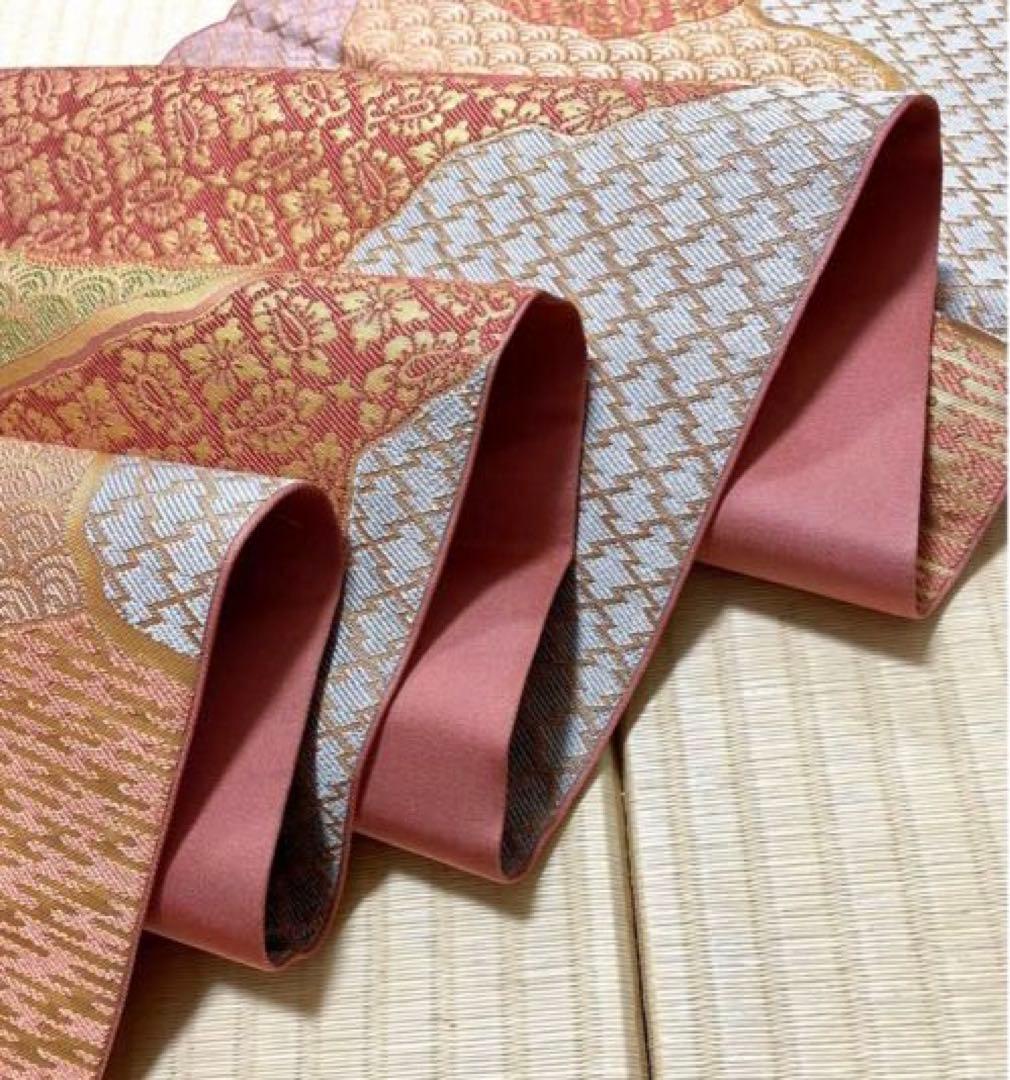 未使用 川島織物 本袋 金糸 華やか