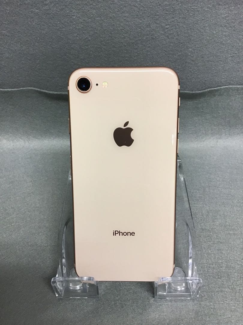 美品 国内版 SIMフリー iPhone8 256GB ゴールド色